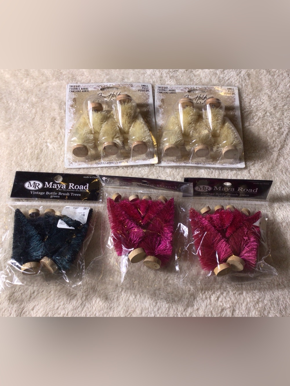 Small Christmas trees for crafting